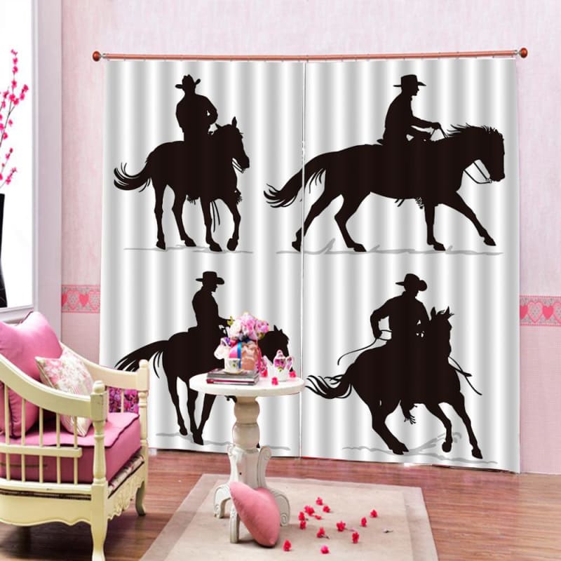 Horse curtains for Living room - Dream Horse
