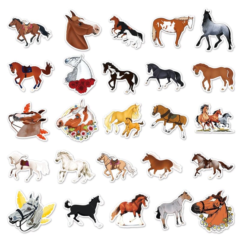 Horse decal stickers - Dream Horse
