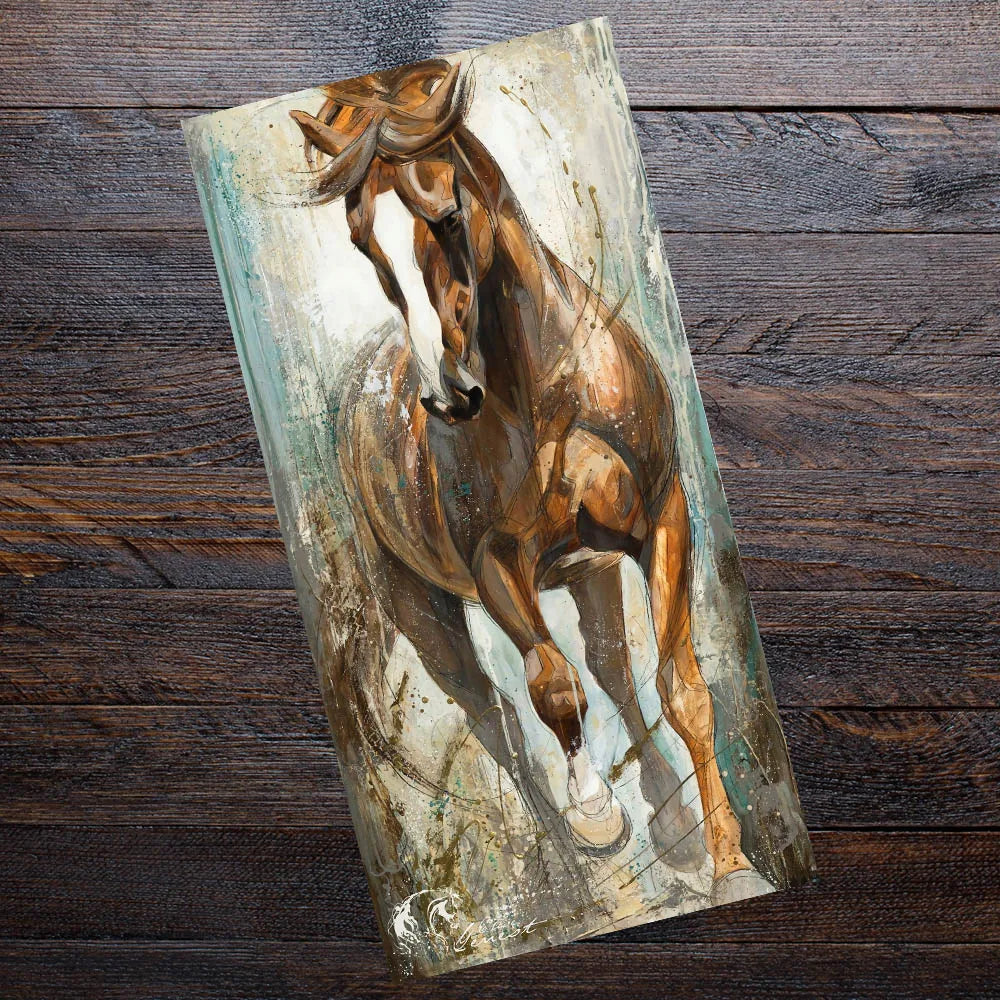 Horse digital painting