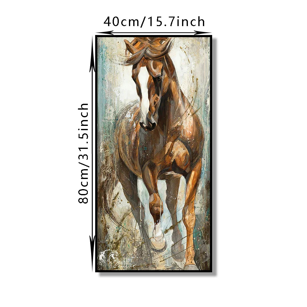 Horse digital painting