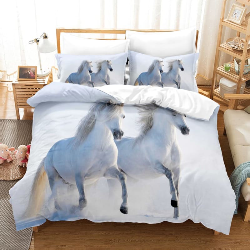 Horse double duvet cover set - Dream Horse