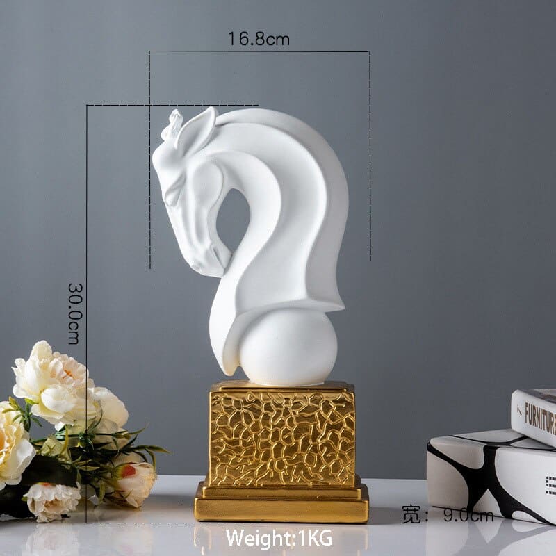 Horse head sculpture (Resin) - Dream Horse