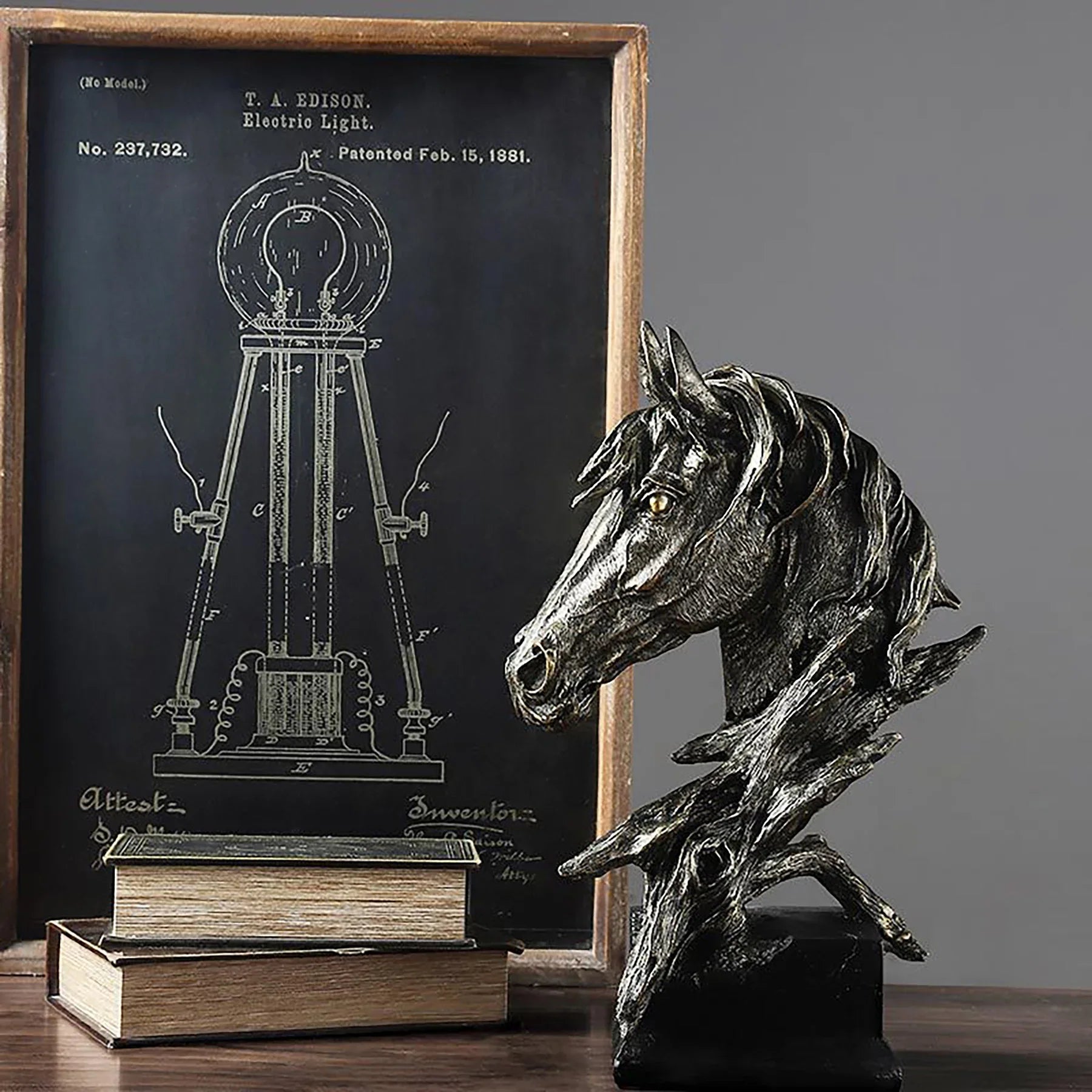 Horse head statue decor Dream Horse