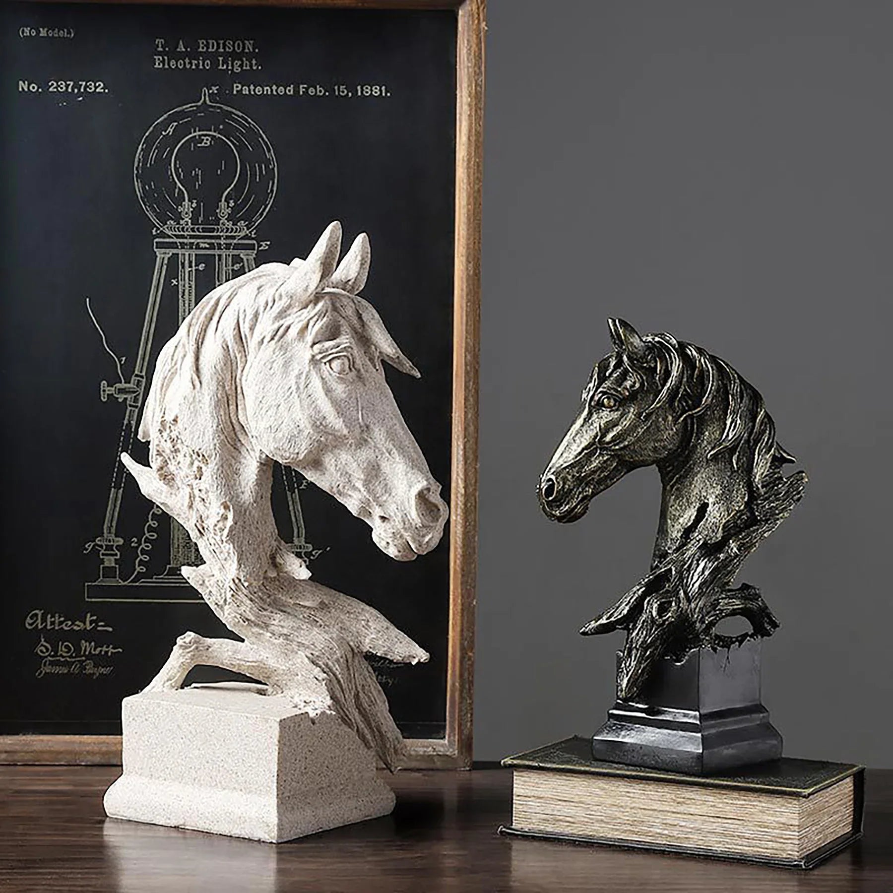 Horse head statue decor Dream Horse