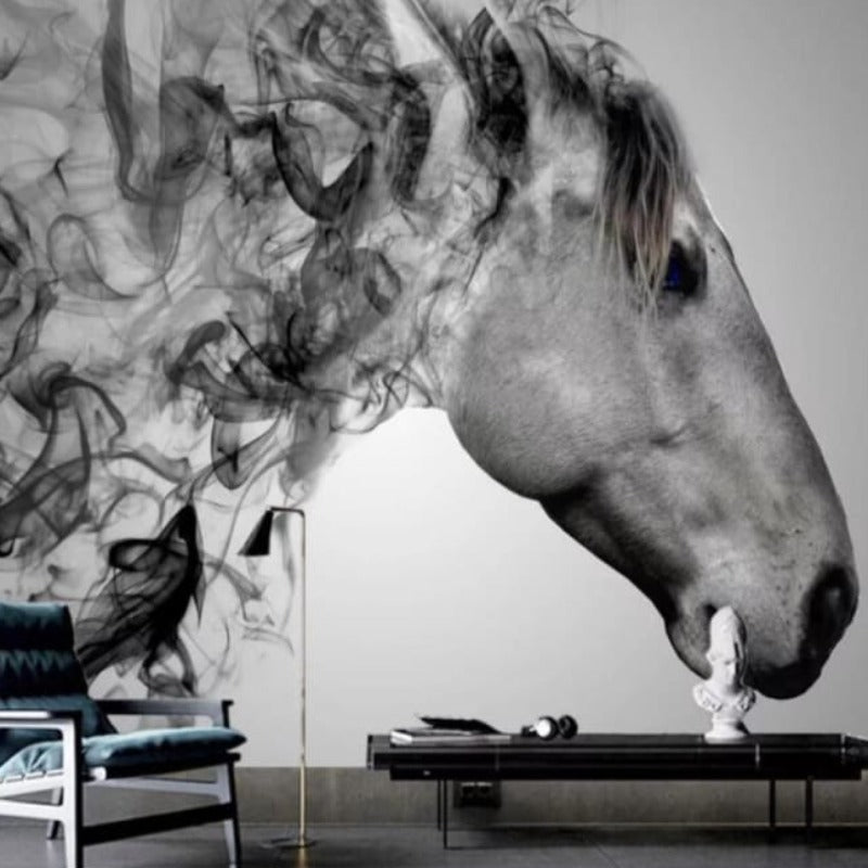 Horse head wall mural - Dream Horse