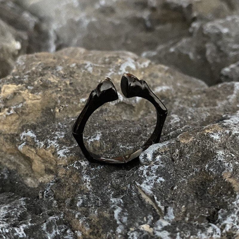 Horse hoof rings (Black color) - Dream Horse