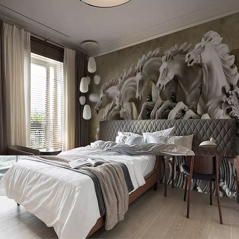 Horse murals for bedroom walls - Dream Horse