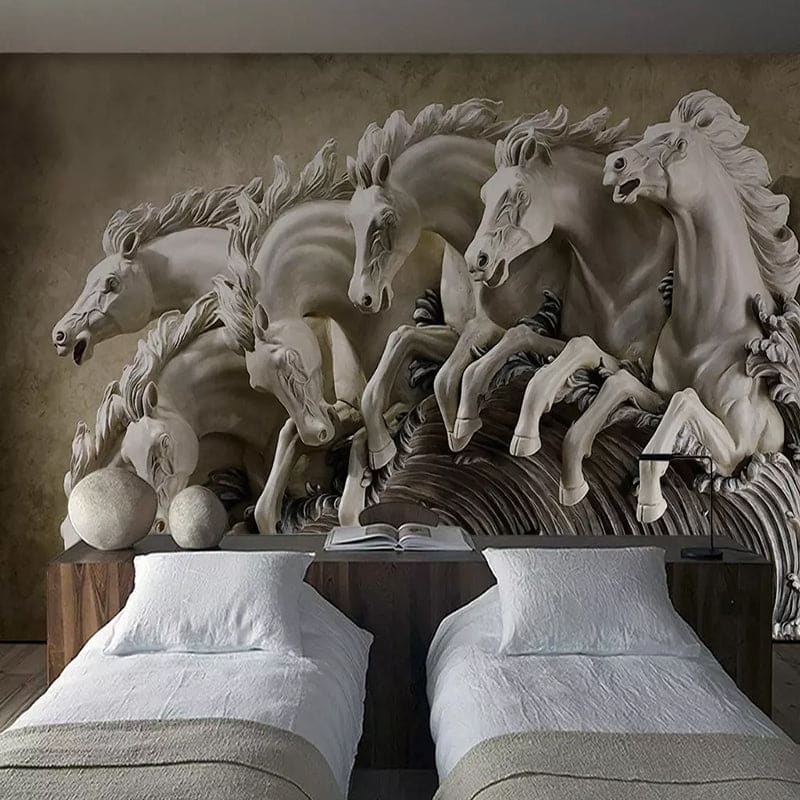 Horse murals for bedroom walls - Dream Horse