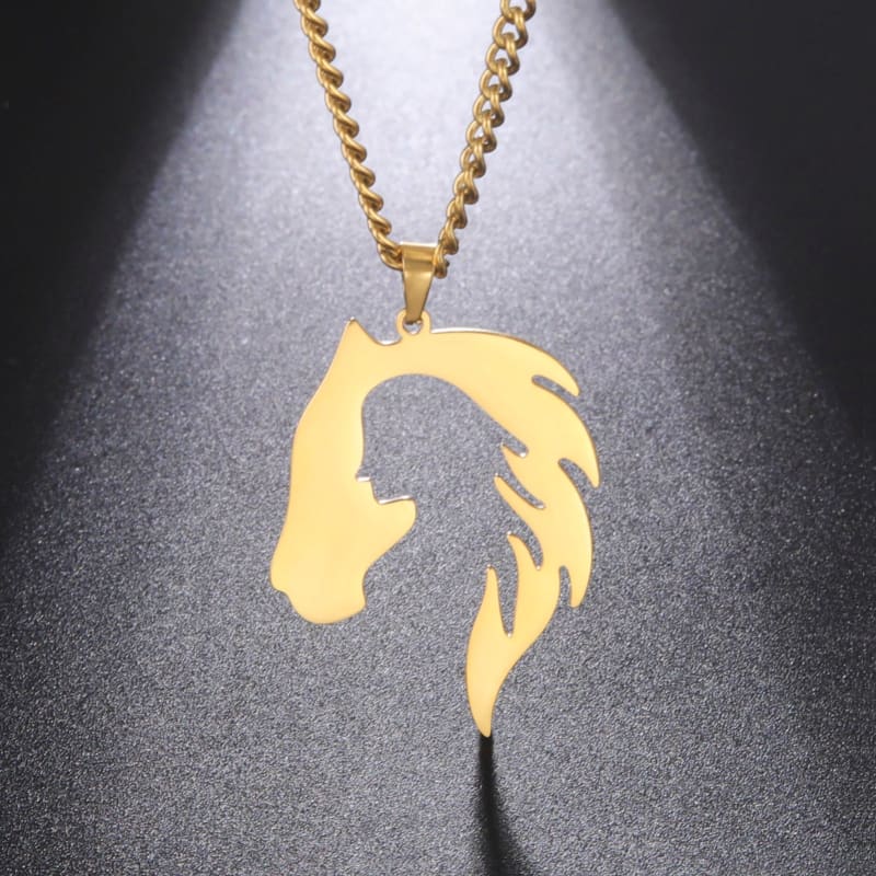 horse head necklace - Dream Horse