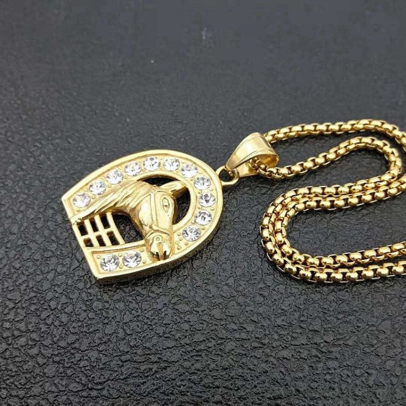 Horse necklace engraved - Dream Horse