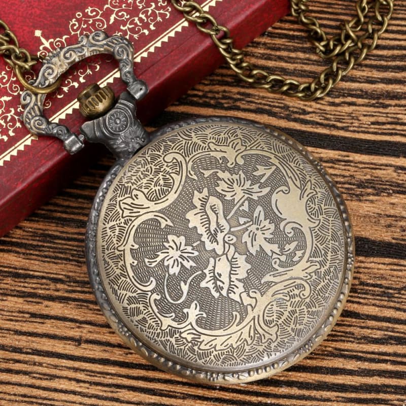 Horse necklace in the shape of a pocket clock - Dream Horse