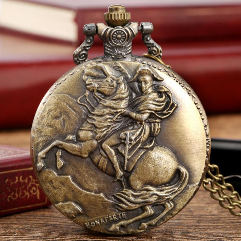 Horse necklace in the shape of a pocket clock - Dream Horse