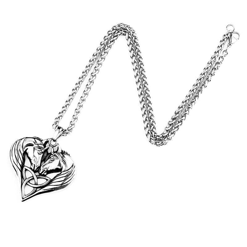 Horse necklace silver - Dream Horse