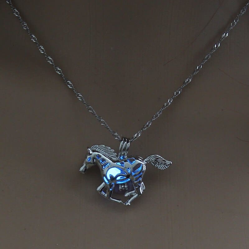 Horse necklace vintage - Dream Horse
