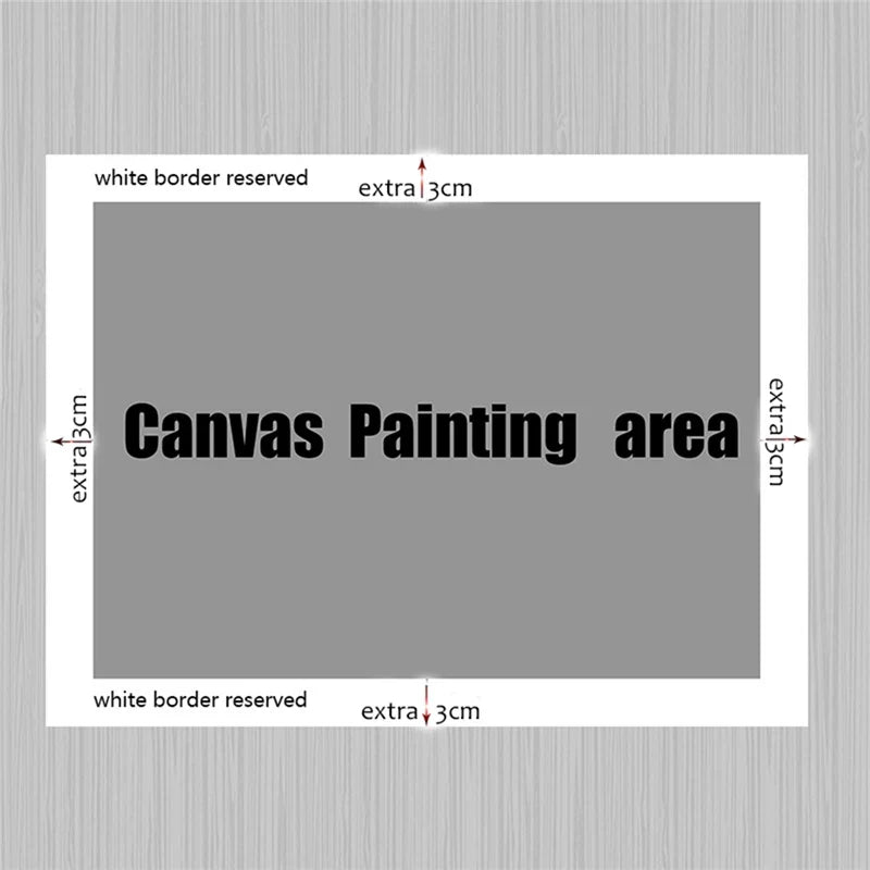 Horse painting for office