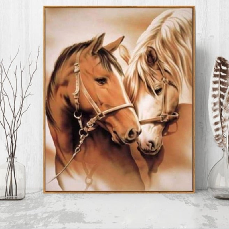 Horse painting on wall - Dream Horse