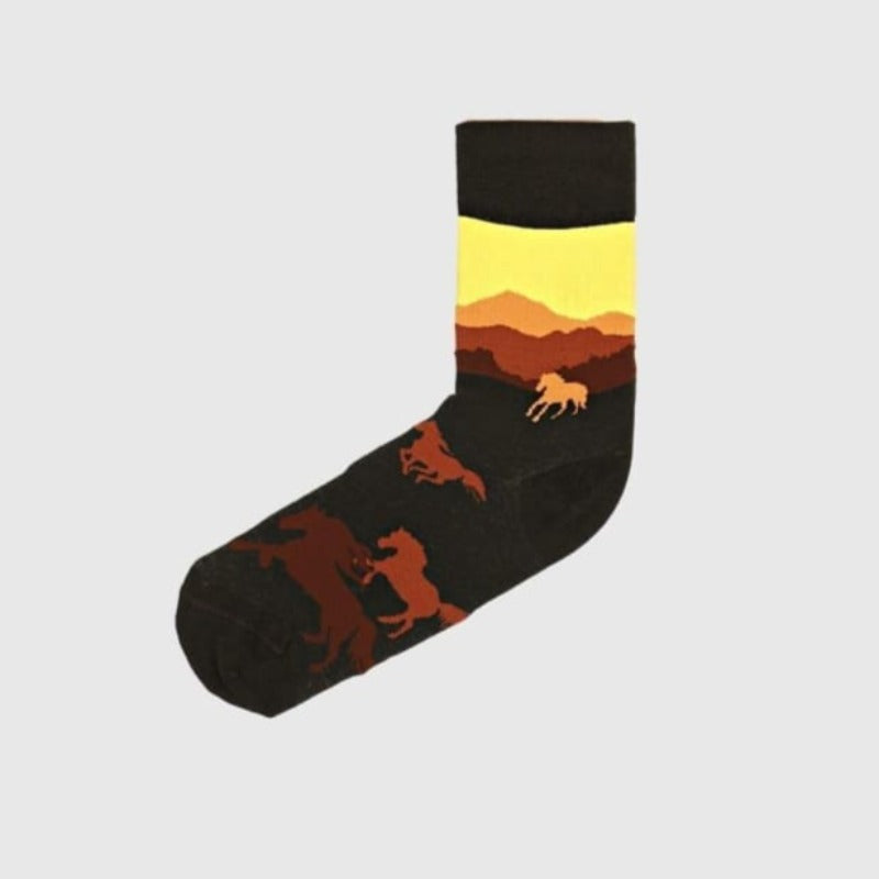 Horse Pattern Socks 37-44 - Dream Horse