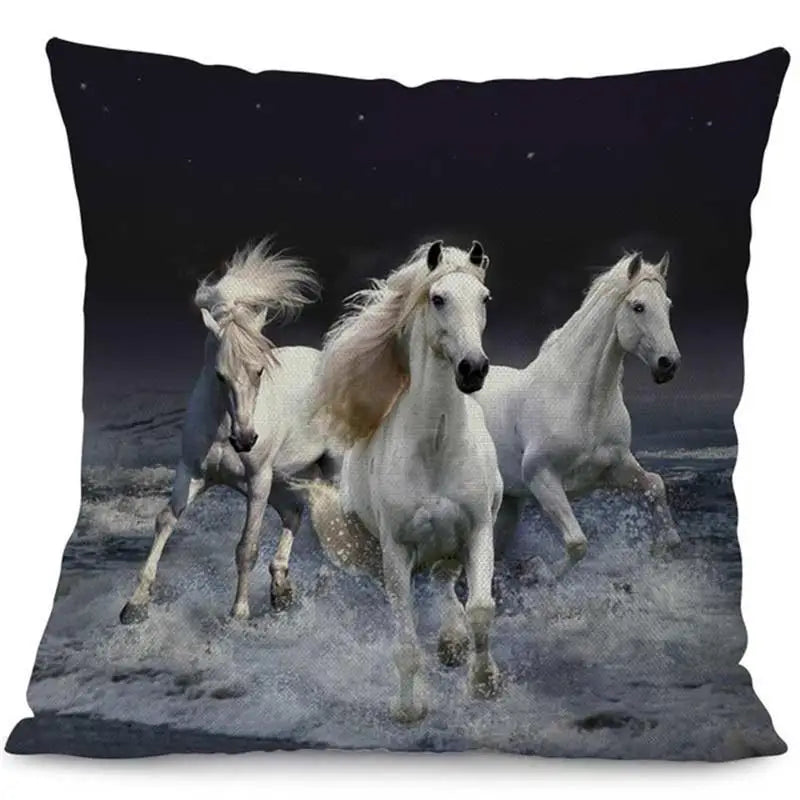 Horse pillow case