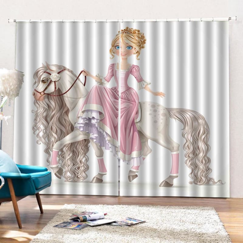 Horse print curtain - Dream Horse