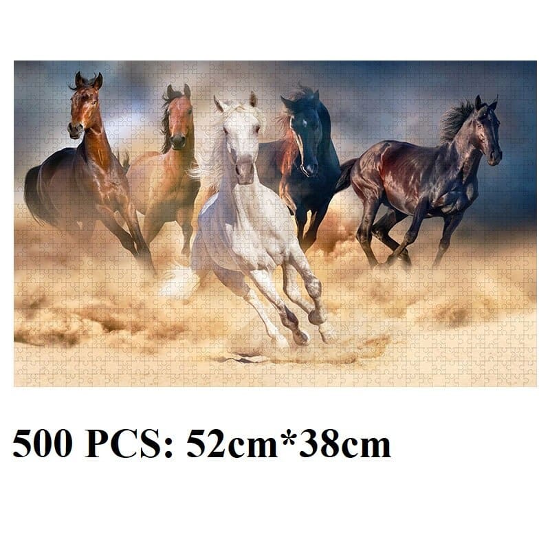 Horse puzzle Wooden - Dream Horse