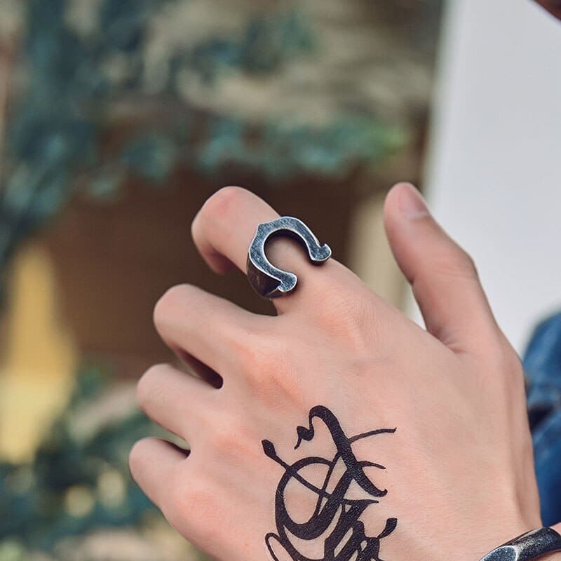 Horse ring for viking man - Dream Horse