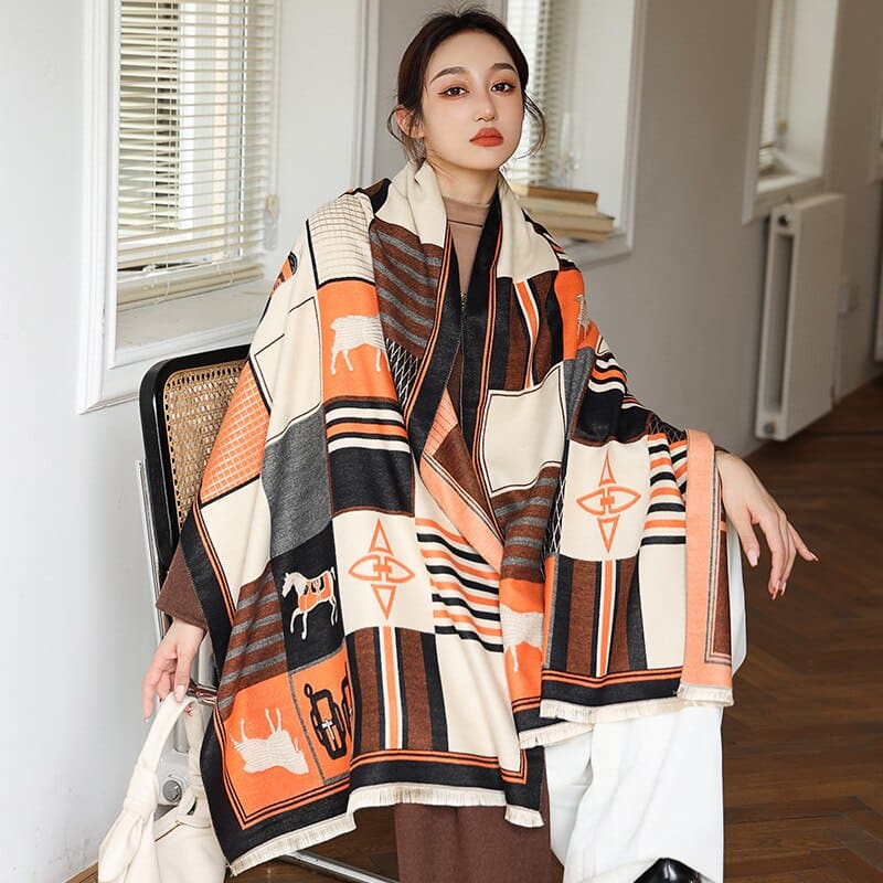 Horse silk scarf - Dream Horse