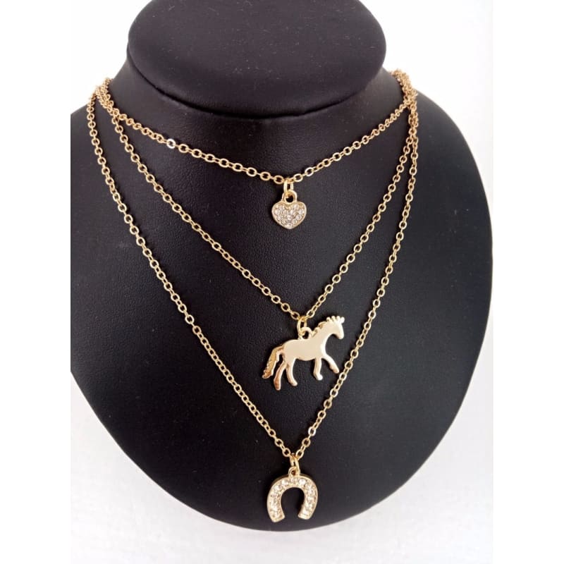 Horse stirrup necklace - Dream Horse