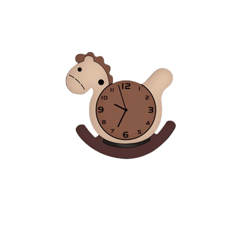 Horse wall clock modern - Dream Horse