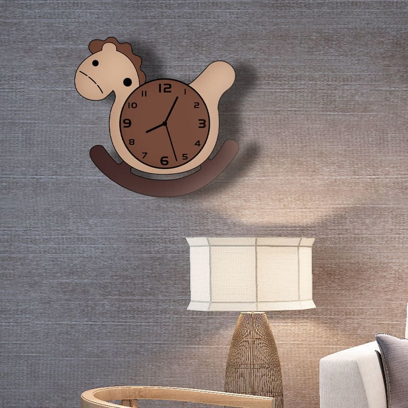 Horse wall clock modern - Dream Horse