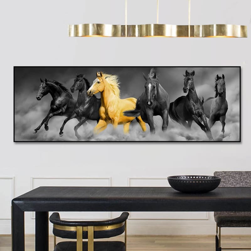 Horse wall painting for living room - Dream Horse
