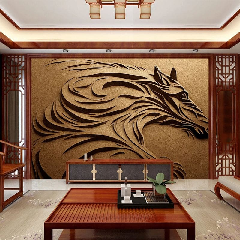 Horse wall painting (Living Room) - Dream Horse