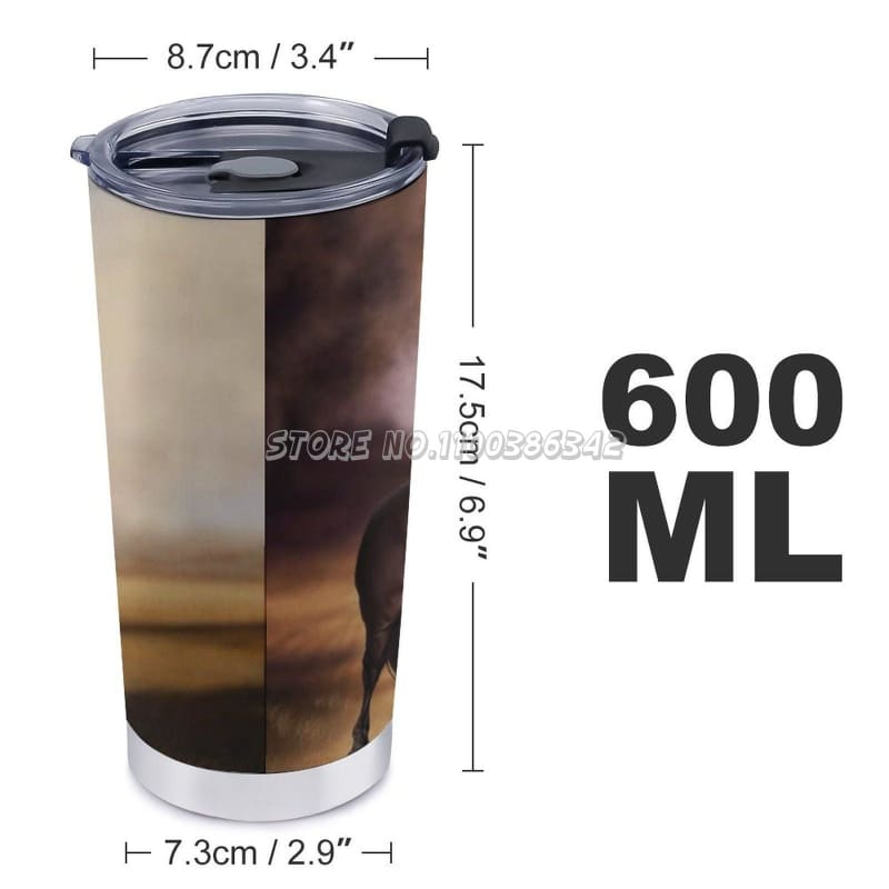 Horses Travel Mug (Thermo) - Dream Horse