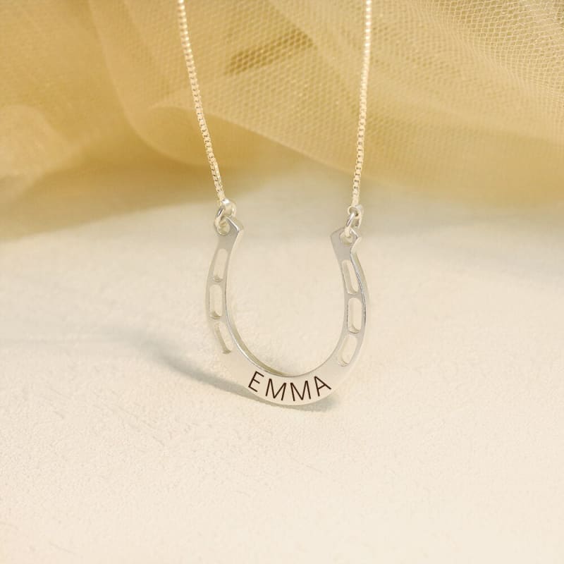 Horseshoe bangle necklace - Dream Horse