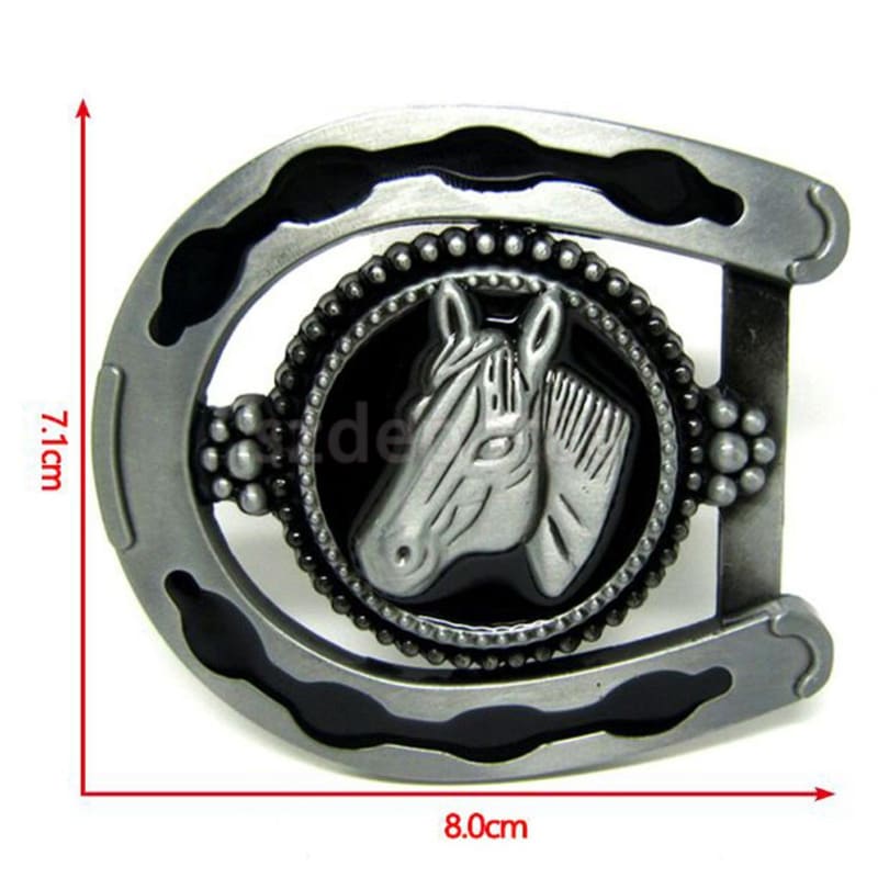 Horseshoe Belt Buckle - Dream Horse