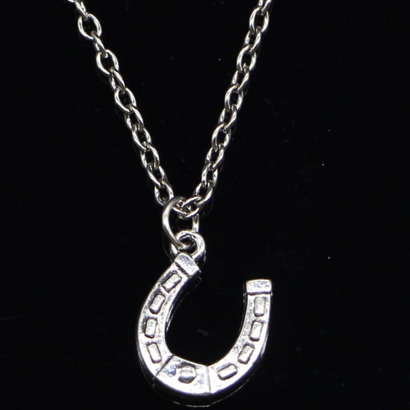 Horseshoe charm necklace - Dream Horse