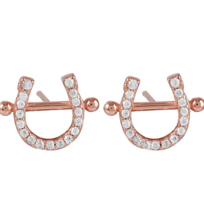 Horseshoe stud earrings - Dream Horse