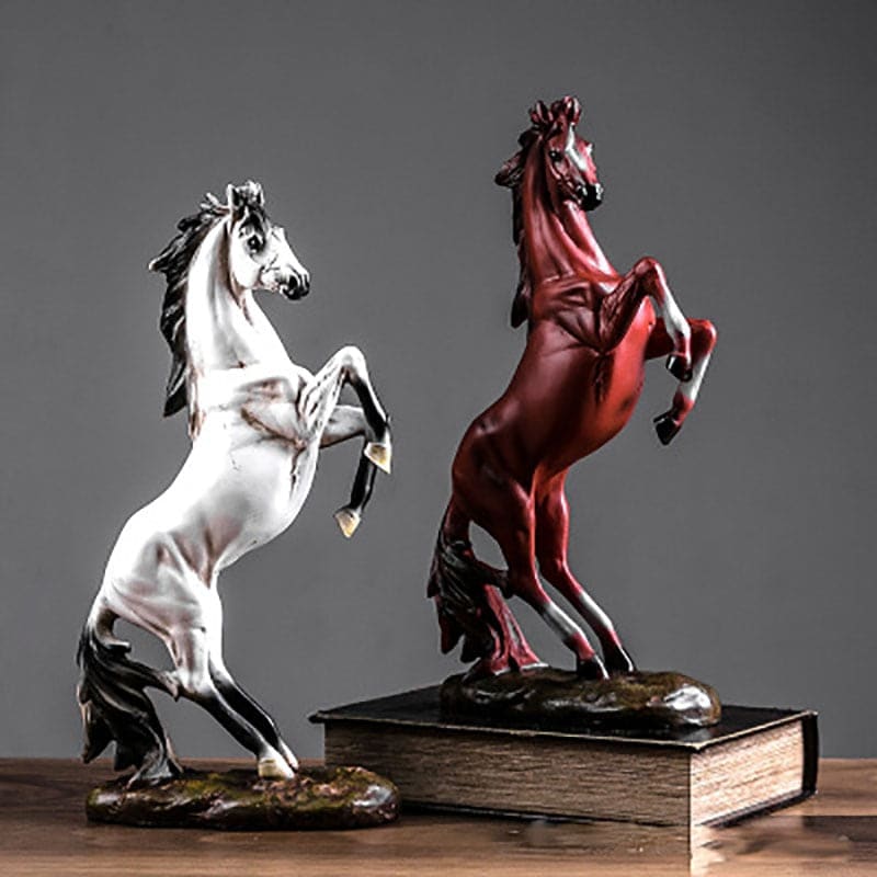 Large brass horse statue - Dream Horse