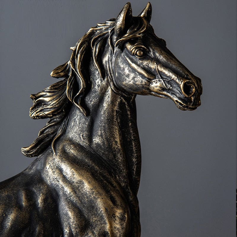 Metal horse sculpture (Nordic) - Dream Horse