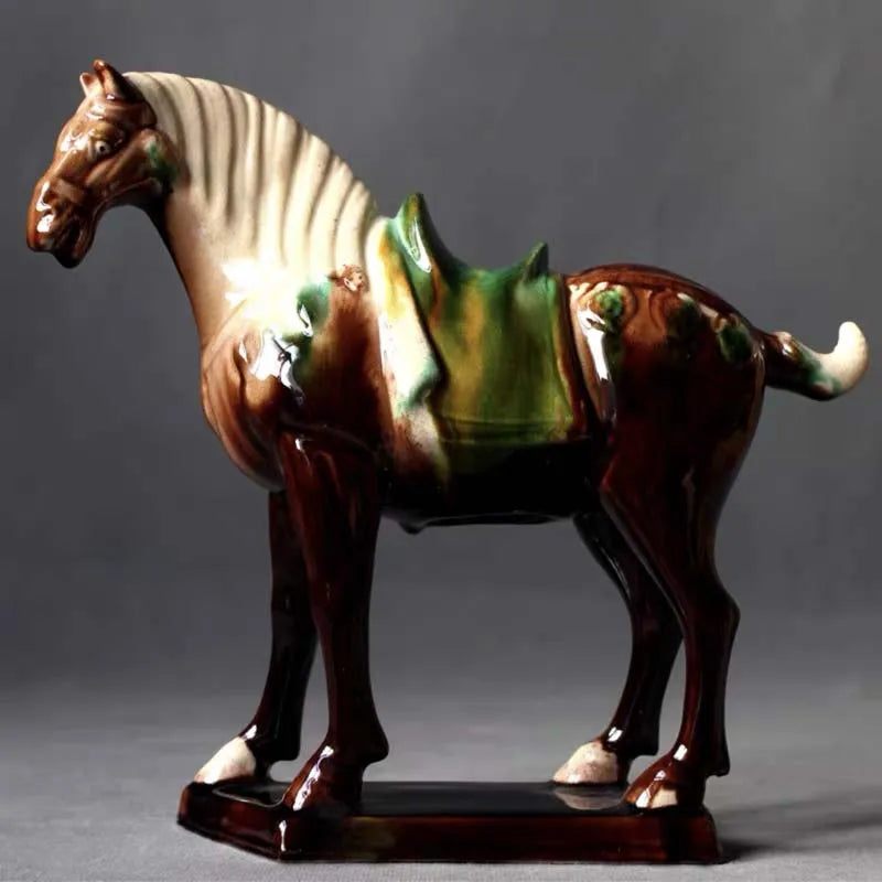 Mini horse statue