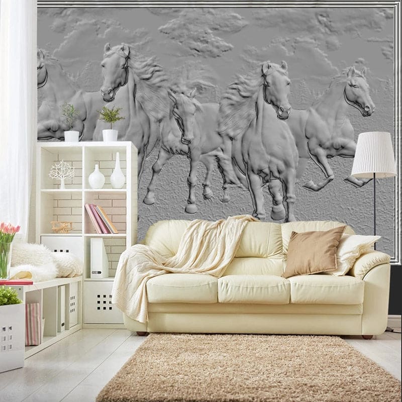 Mustang horse wall mural - Dream Horse
