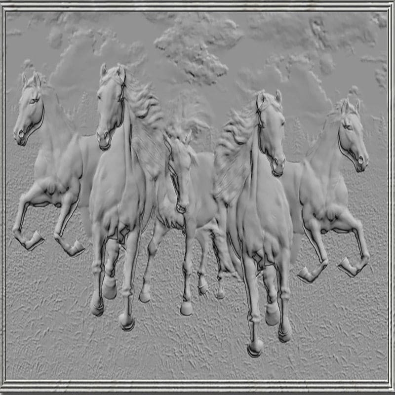 Mustang horse wall mural - Dream Horse