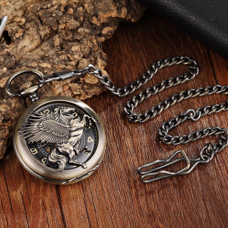 Pocket watch horse (Mechanical) - Dream Horse