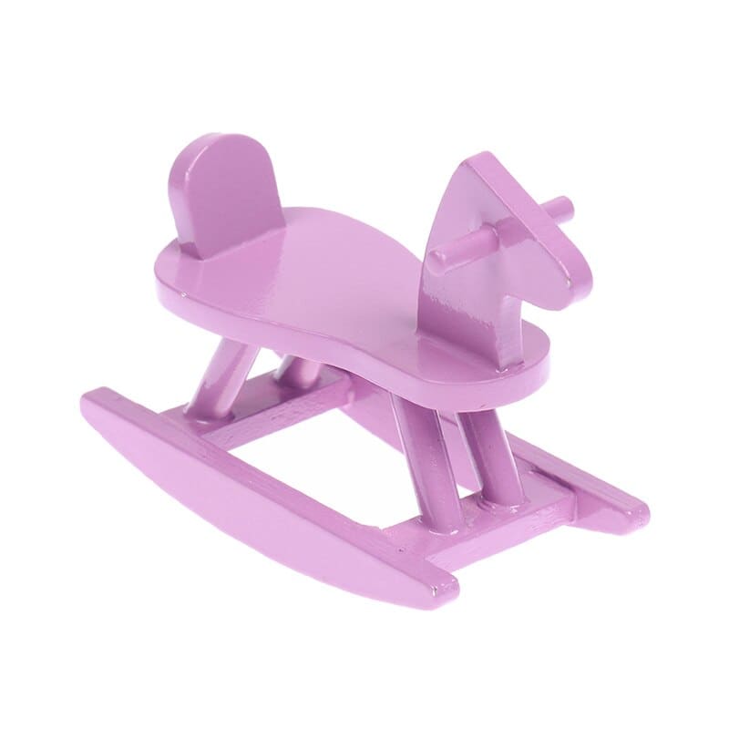 Purple rocking horse (Miniature) - Dream Horse