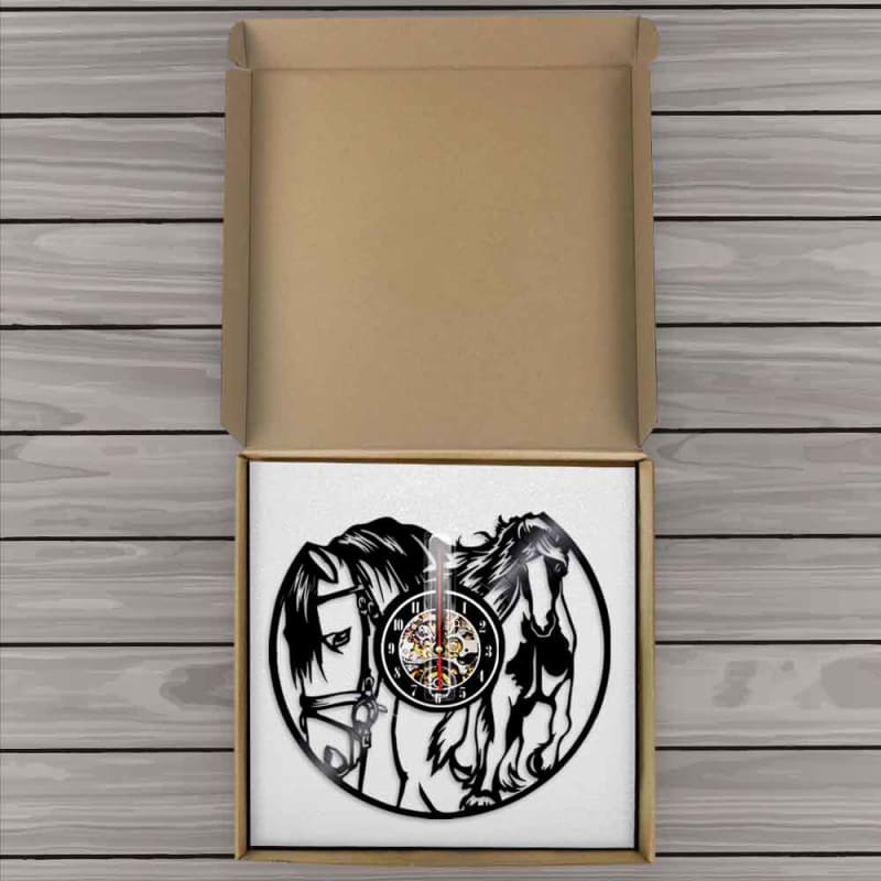 Retro horse wall clock - Dream Horse
