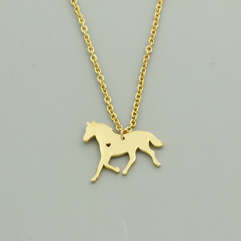 Running horse necklace - Dream Horse