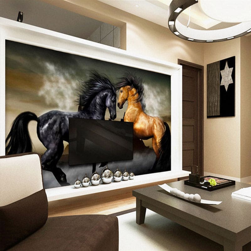 Running horses wall art - Dream Horse