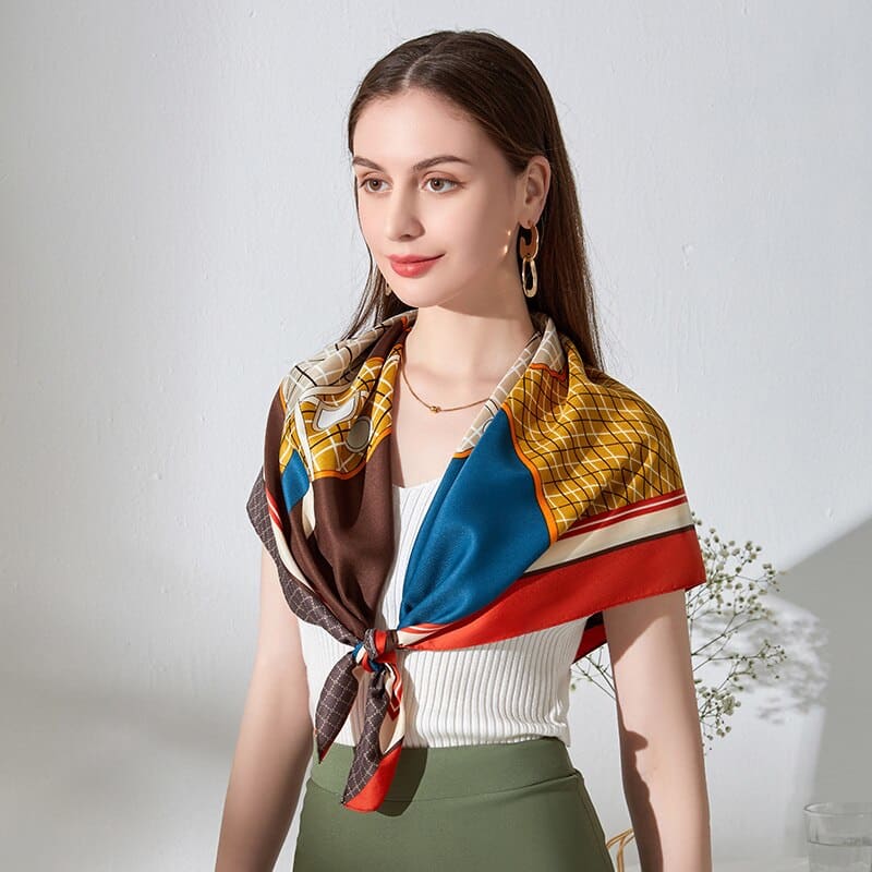 Scarf with horse print - Dream Horse