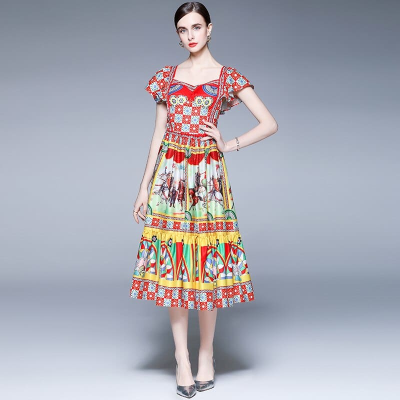 Sicilian horse dress for women - Dream Horse