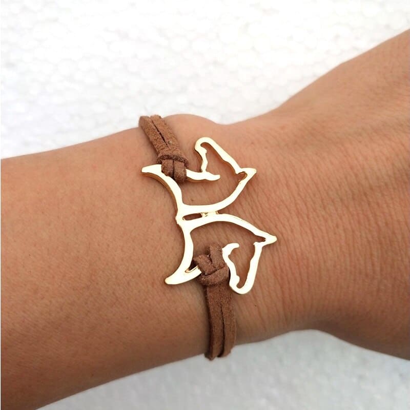 Silver horse bracelet (couple of horses) - Dream Horse
