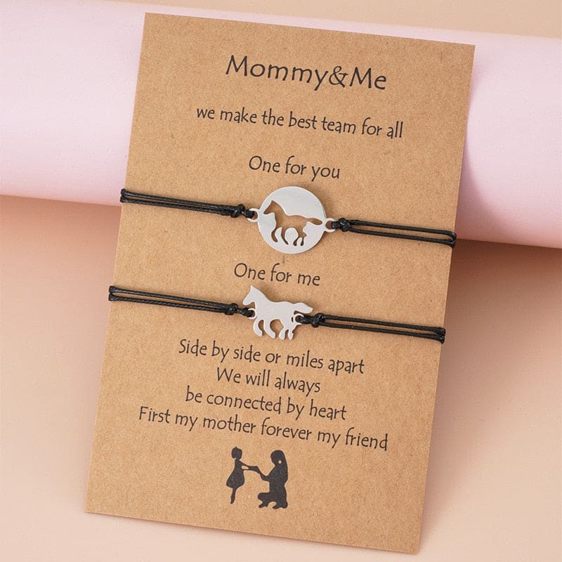 Stainless steel friendship horse bracelets - Dream Horse